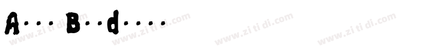 Asty Bold字体转换